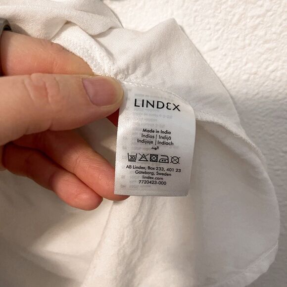 Lindex Boho Embroidered Peasant Blouse M - Picture 3 of 8